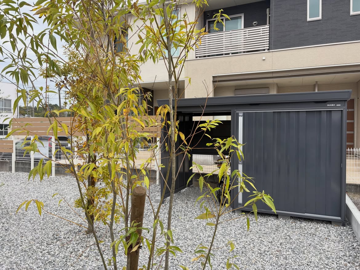 外構全体 施工写真
